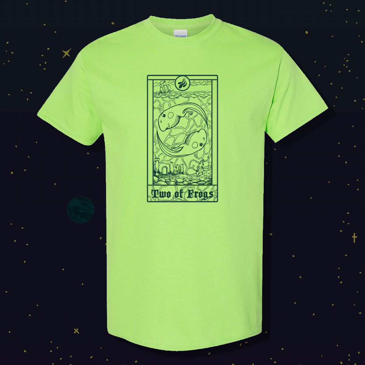 Two Frog Tarot Tee